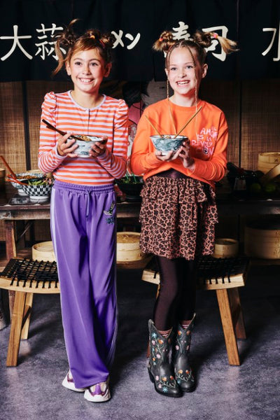 Z8 Kids W25 Girls Jogging Broeken Kitana Purple chill