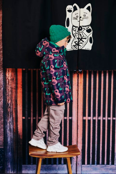 Z8 Kids W25 Boys Winterjassen Franklin Ink shadow/AOP