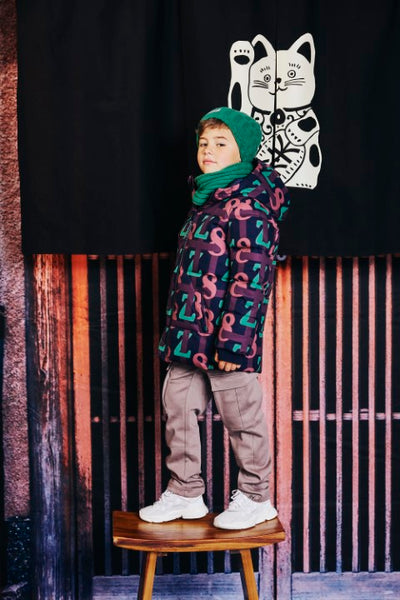 Z8 Kids W25 Boys Winterjassen Franklin Ink shadow/AOP
