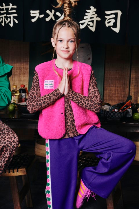 Z8 Kids W25 Girls Long sleeves Louisa Amber brown/AOP