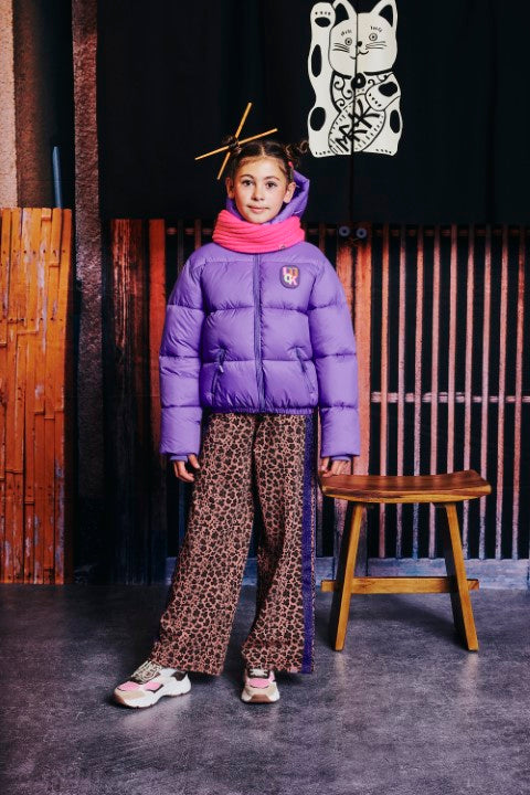 Z8 Kids W25 Girls Winterjassen Tina Purple chill