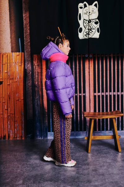 Z8 Kids W25 Girls Winterjassen Tina Purple chill