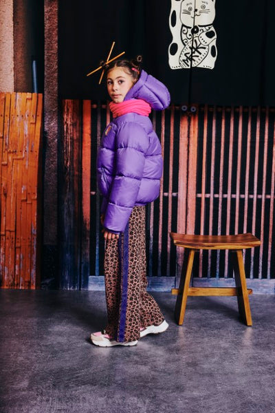 Z8 Kids W25 Girls Winterjassen Tina Purple chill
