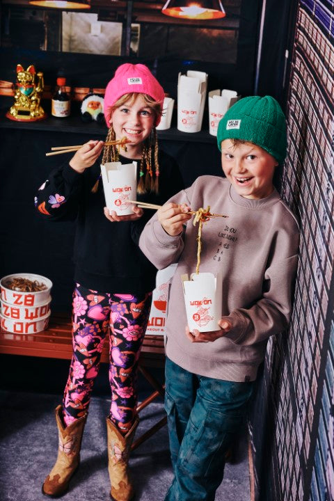 Z8 Kids W25 Girls Leggings Melanie Night sky/AOP