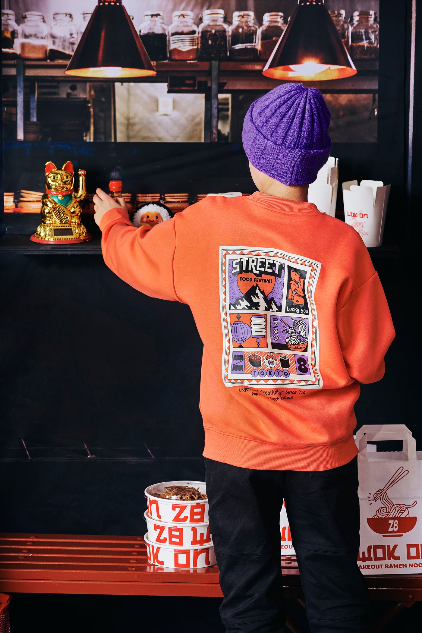 Z8 Kids W25 Unisex Mutsen Rune Purple chill