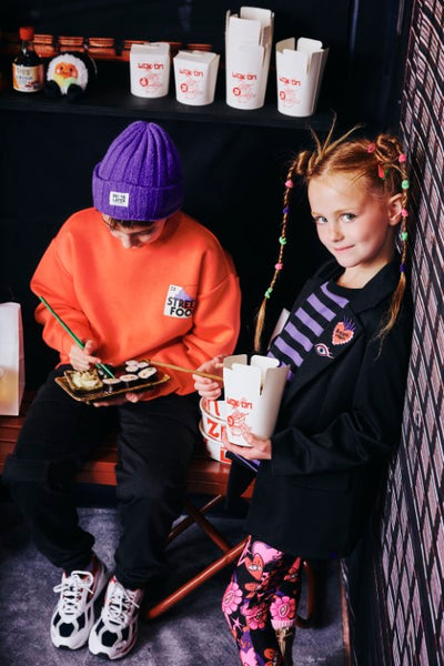Z8 Kids W25 Girls Leggings Melanie Night sky/AOP