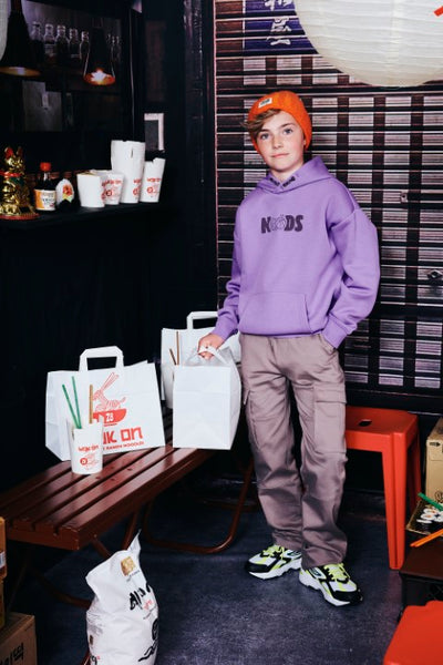 Z8 Kids W25 Boys Hooded sweaters Jace W25/26 Cosmic purple