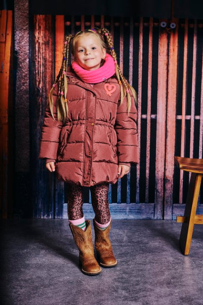 Z8 Kids W25 Girls Winterjassen Maida Spicy mauve