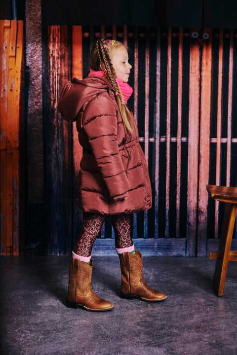 Z8 Kids W25 Girls Winterjassen Maida Spicy mauve