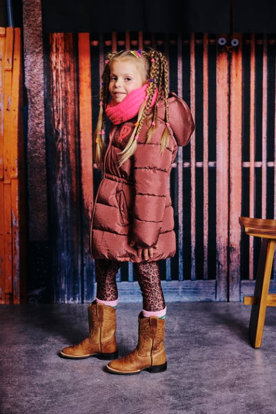 Z8 Kids W25 Girls Winterjassen Maida Spicy mauve