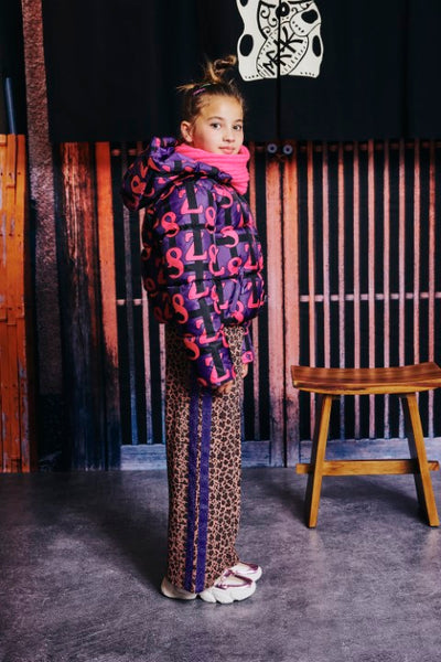 Z8 Kids W25 Girls Winterjassen Lise Royal purple/AOP