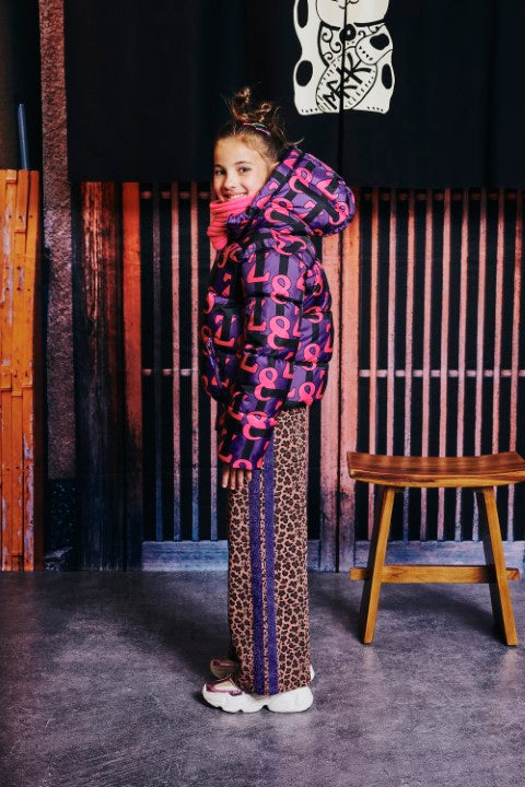 Z8 Kids W25 Girls Winterjassen Lise Royal purple/AOP
