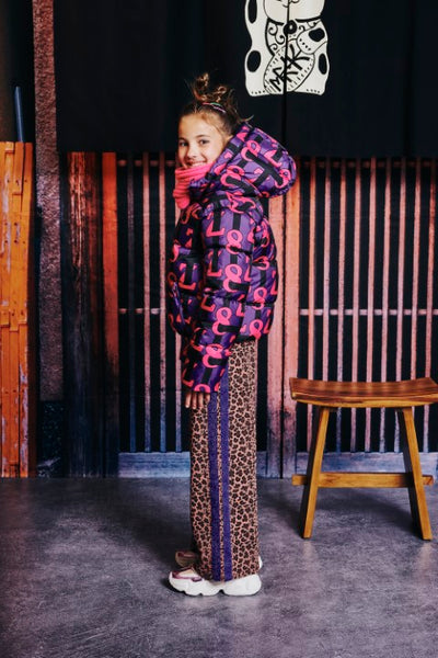 Z8 Kids W25 Girls Winterjassen Lise Royal purple/AOP