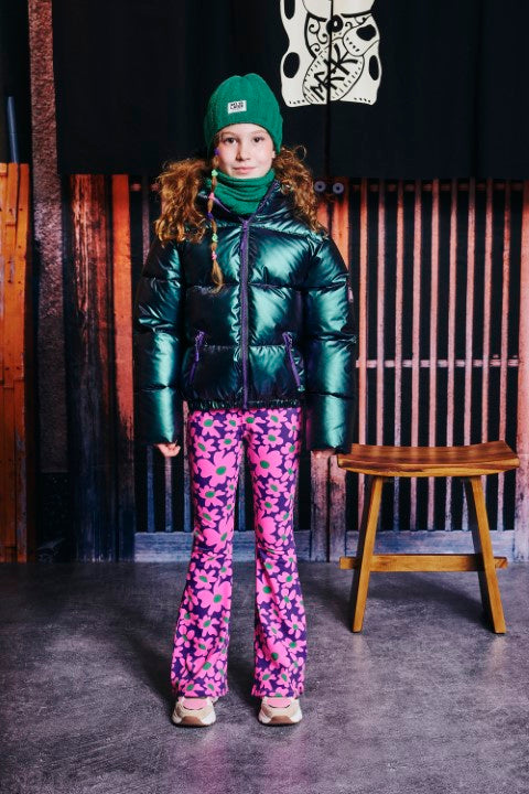 Z8 Kids W25 Girls Winterjassen Melita Metallic disco