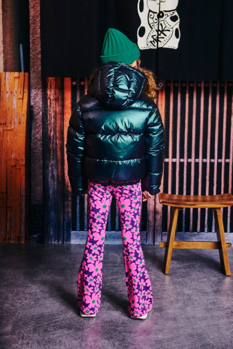 Z8 Kids W25 Girls Winterjassen Melita Metallic disco