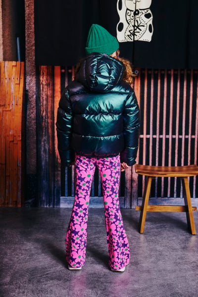 Z8 Kids W25 Girls Winterjassen Melita Metallic disco