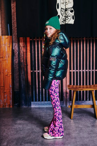 Z8 Kids W25 Girls Winterjassen Melita Metallic disco