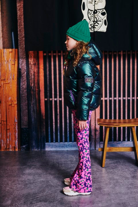 Z8 Kids W25 Girls Winterjassen Melita Metallic disco