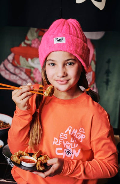 Z8 Kids W25 Girls Long sleeves Caelin Tropical coral