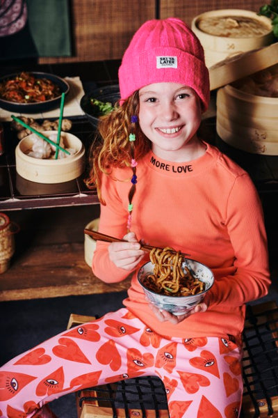 Z8 Kids LE W25  Girls Long sleeves Isalie Tropical coral