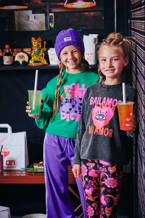 Z8 Kids W25 Girls Long sleeves Shereen Night sky