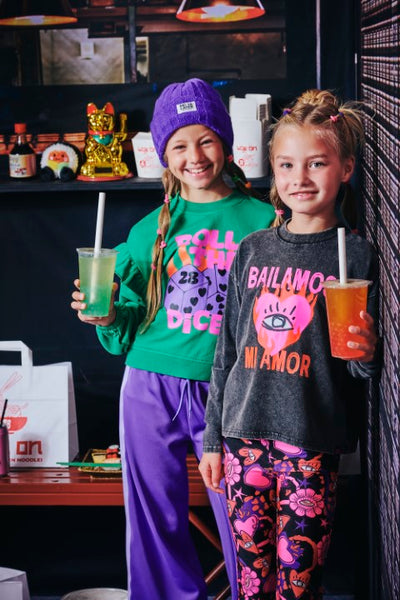 Z8 Kids W25 Girls Long sleeves Shereen Night sky
