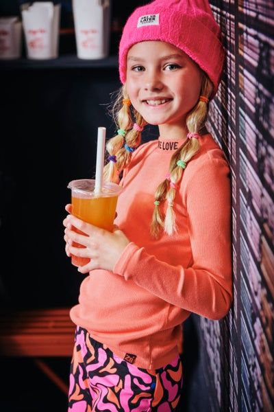 Z8 Kids LE W25  Girls Long sleeves Isalie Tropical coral