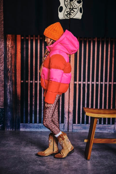 Z8 Kids W25 Girls Winterjassen Jayda Popping red/Bubblegum