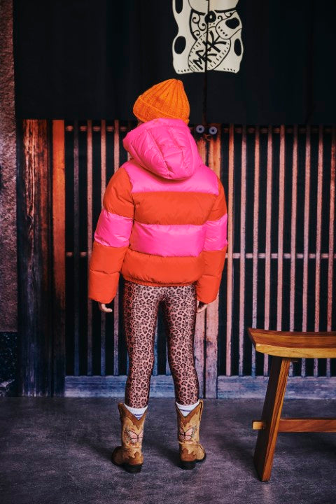 Z8 Kids W25 Girls Winterjassen Jayda Popping red/Bubblegum
