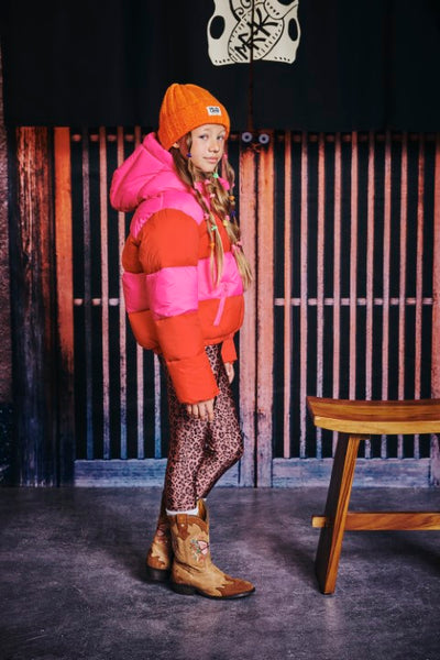 Z8 Kids W25 Girls Winterjassen Jayda Popping red/Bubblegum