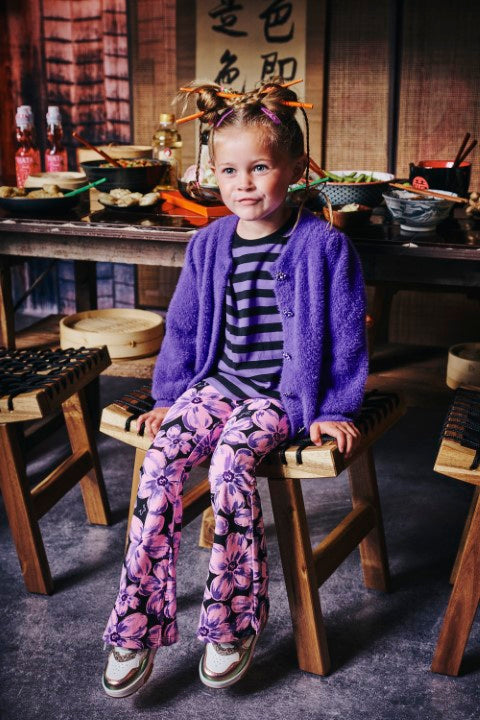 Z8 Kids W25 Girls Vesten Nazik Purple chill