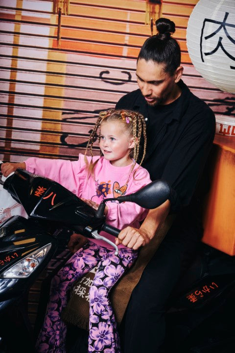 Z8 Kids W25 Girls Broeken Malon Night sky/AOP