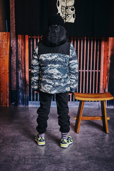 Z8 Kids W25 Girls Winterjassen Gino Night sky/AOP