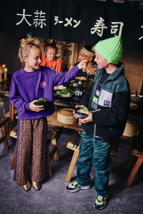 Z8 Kids W25 Girls Long sleeves Hinata Purple eclipse