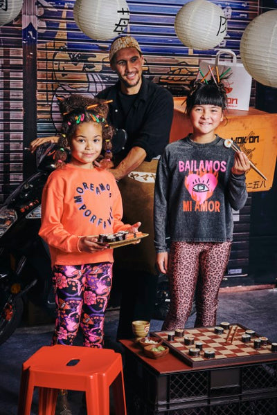Z8 Kids W25 Girls Long sleeves Shereen Night sky