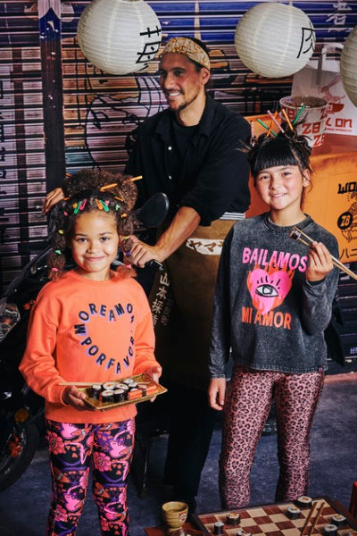Z8 Kids W25 Girls Long sleeves Nowella Tropical coral