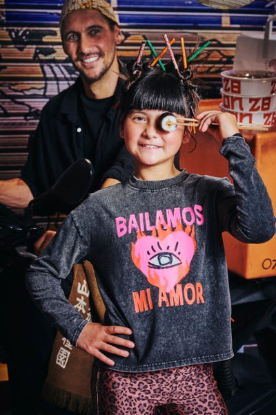 Z8 Kids W25 Girls Long sleeves Shereen Night sky