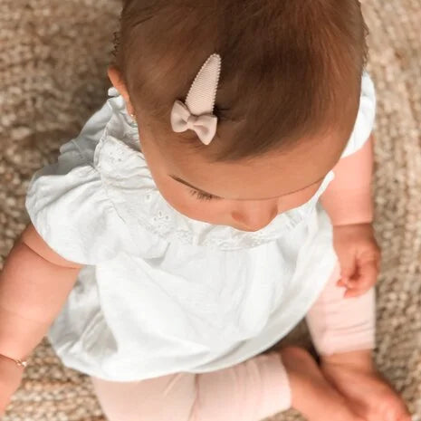 Your Little Miss Baby haarspeldjes met strik - Powder Tones 10HS151690