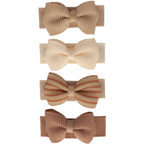 Your Little Miss Baby haarspeldjes met strikje - Stripes 10HS151905