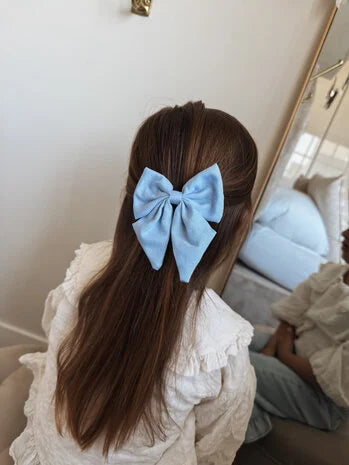 Your Little Miss Haarspeld met grote strik - Denim 10HS153672