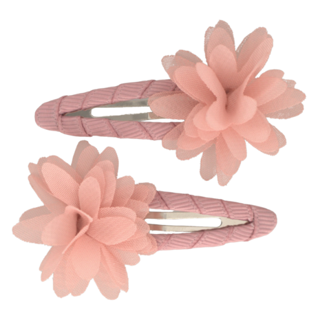 Your Little Miss Haarspeldjes stars - Flower old pink 10HS153666