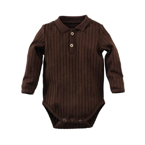 Z8 newborn w24 Boys Rompers Basten Double espresso