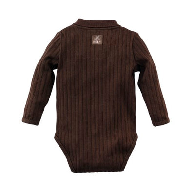 Z8 newborn w24 Boys Rompers Basten Double espresso