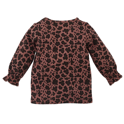 Z8 newborn W25 Girl Long sleeves Perla Amber brown/AOP