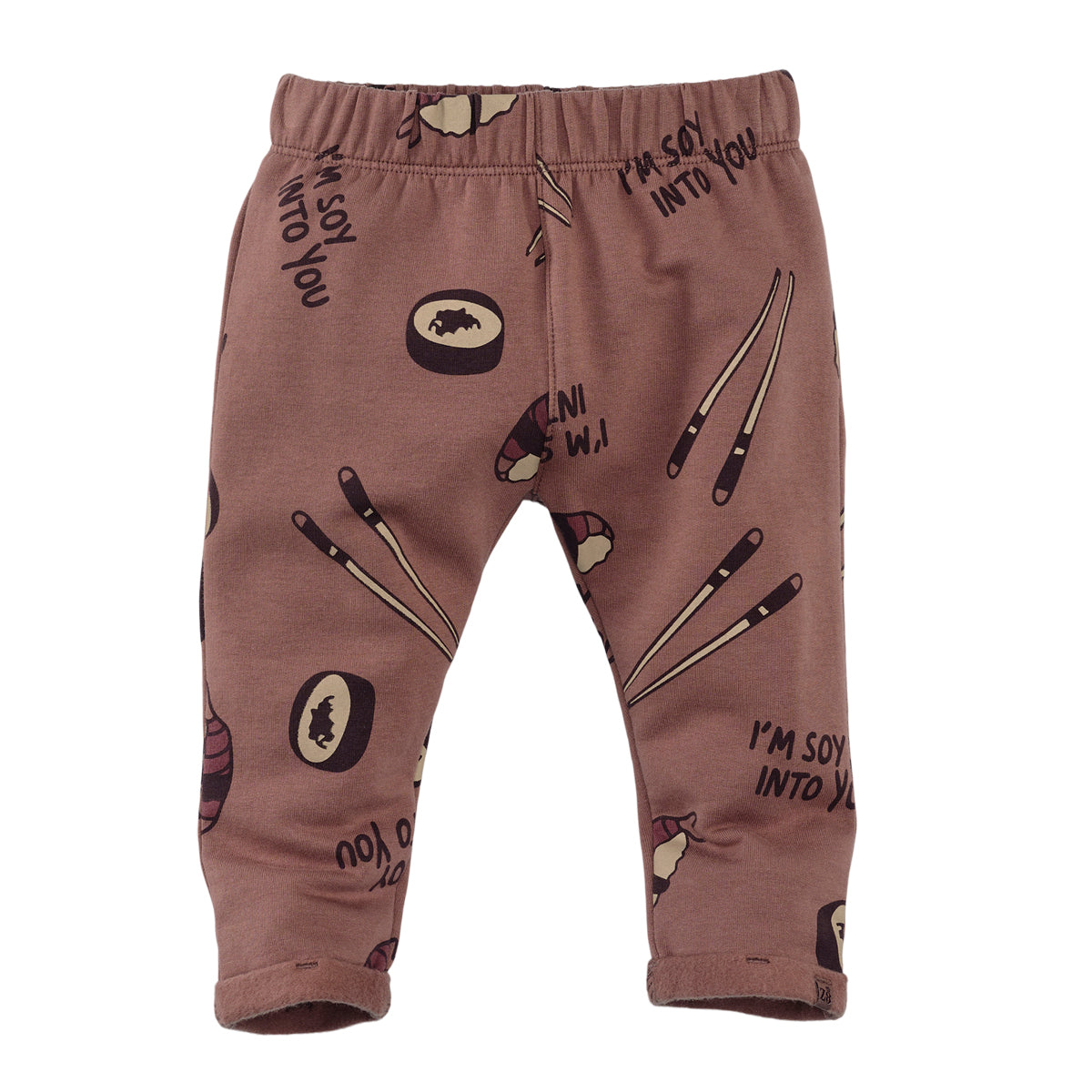 Z8 newborn W25 Boys Jogging Broeken Fons Amber brown/AOP