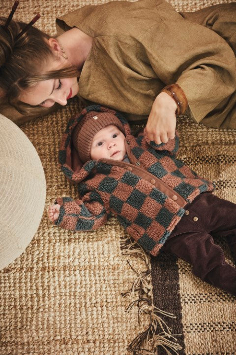 Z8 newborn W25 Boys Borgvesten Naim Amber brown/AOP
