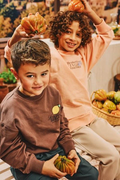 Z8 Kids S25 Boys Jogging Broeken Salvatore Oyster sand