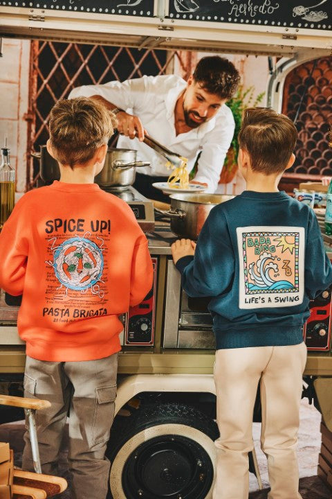 Z8 Kids S25 Boys Sweaters Agostino Ocean wave