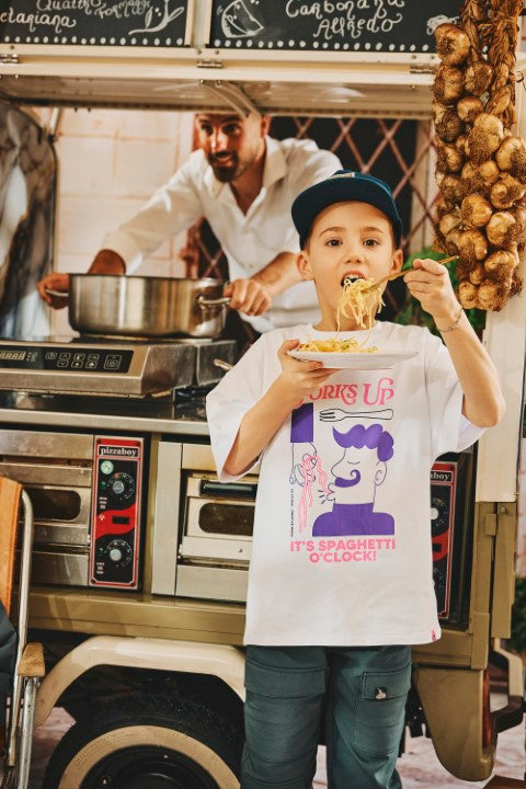 Z8 Kids S25 Boys Short sleeves Floriano Bianco