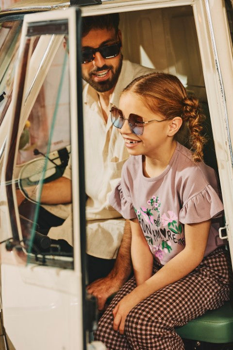 Z8 Kids S25 Girls Broeken Speranza Lavenda/Check
